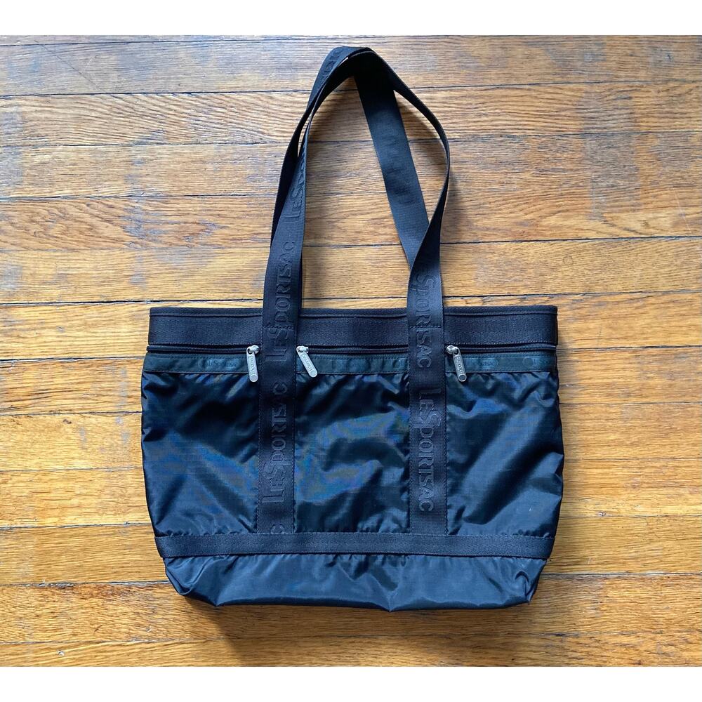 LESPORTSAC Large Black Shoulder Bag sz OS